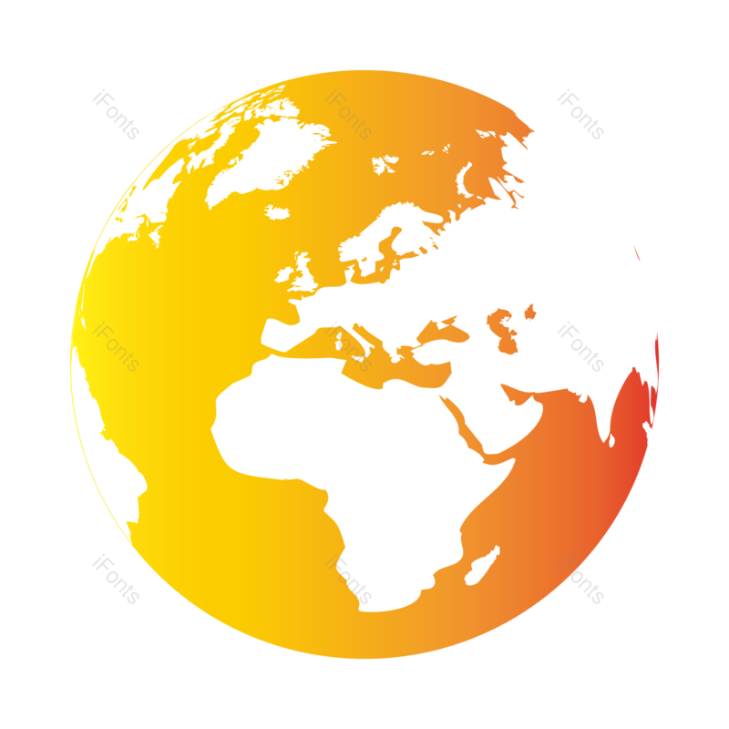 地球图片,世界地图元素,手绘地球PNG,地图免抠素材